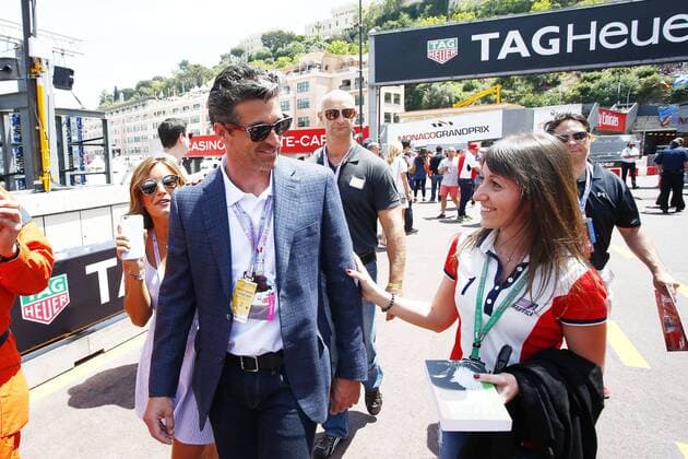 Motorsports: FIA Formula One World Championship WM Weltmeisterschaft 2016, Grand Prix of Monaco, Patrick Dempsey (USA) xHOCHxZWEIx