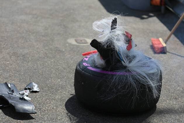 28.05.2016. Monte Carlo, Monaco. F1 Grand Prix of Monaco, qualification sessions on Saturday. Red Bull Racing RB12 & x2013; Bits of the car of Max Verstappen who crashed during Q1 xLeannexBoonx  ActionPlus11742619