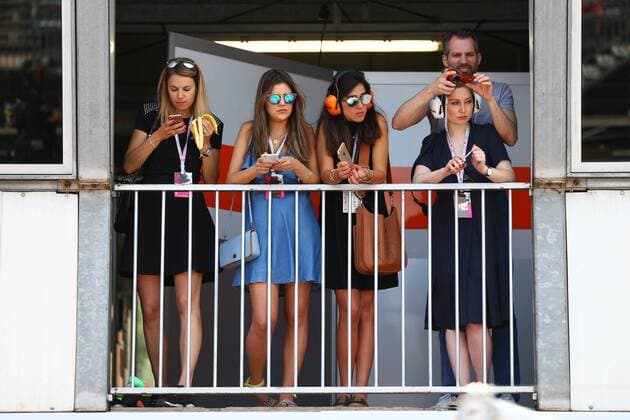 Monaco Grand Prix, Monte Carlo 25 - 29 May 2016 28.05.2016 - Qualifying, Girls in the paddock 