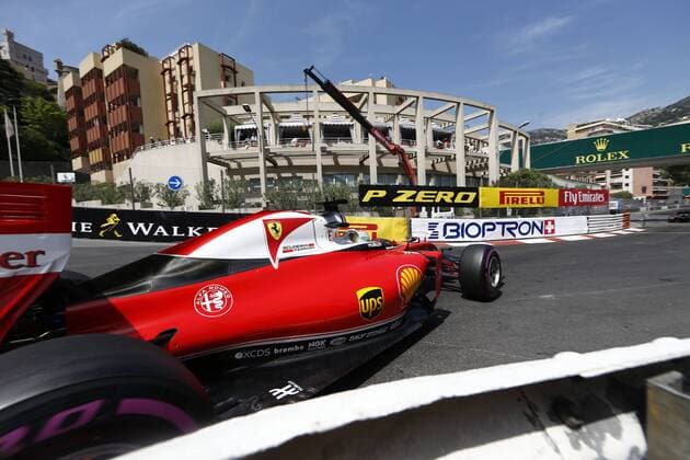 Motorsports: FIA Formula One World Championship WM Weltmeisterschaft 2016, Grand Prix of Monaco, 5 Sebastian Vettel (GER, Scuderia Ferrari), xHOCHxZWEIx