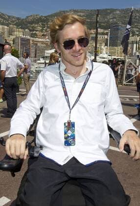 Monaco, Monte Carlo - May 28, 2016: FIA Formula One World Championship WM Weltmeisterschaft with Samuel Koch Monaco F1 Grand Prix