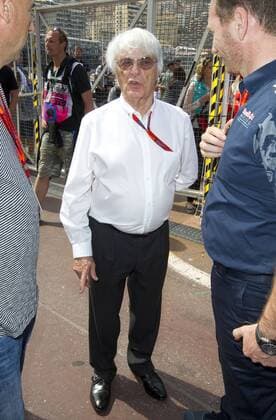 Monaco, Monte Carlo - May 28, 2016: FIA Formula One World Championship WM Weltmeisterschaft with F1 Boss Bernie Ecclestone Monaco F1 Grand Prix