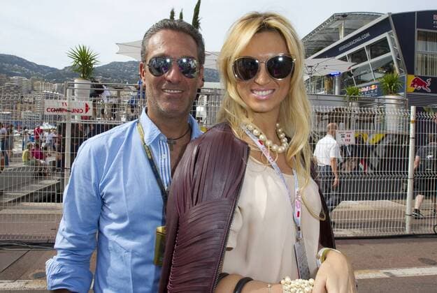 Monaco, Monte Carlo - May 28, 2016: FIA Formula One World Championship WM Weltmeisterschaft with Carlos Slim Domit, chairman of Telefonos de Mexico SAB and wife Maria Elena Torruco Monaco F1 Grand Prix