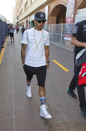 Monaco, Monte Carlo - May 28, 2016: FIA Formula One World Championship WM Weltmeisterschaft with Lewis Hamilton (Mercedes AMG Petronas) Monaco F1 Grand Prix
