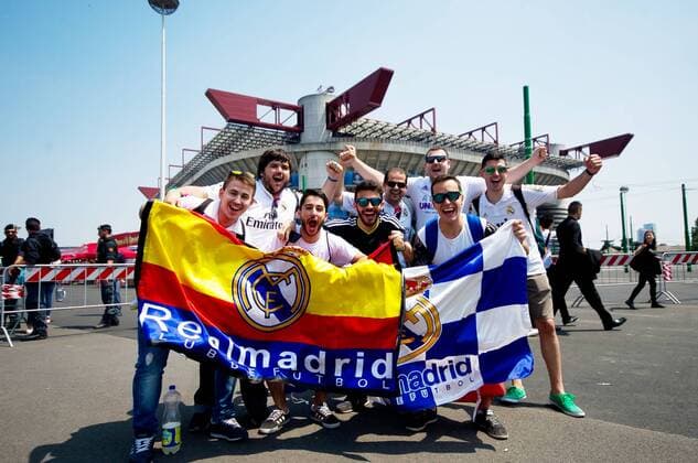 28.05.2016, Stadio Giuseppe Meazza, Mailand, ITA, UEFA CL, Real Madrid vs Atletico Madrid, Finale, Vorbericht, im Bild Atmosphere Atmosphere during preperation for the Final Match of the UEFA Championsleague between Real Madrid and Atletico Madrid at the Stadio Giuseppe Meazza in Mailand, Italy on 2016 05 28. Mailand  EP_fil  