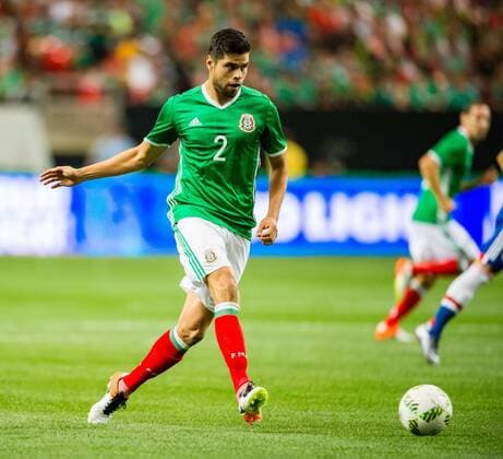Mexico D Nestor Araujo (2) during the International Friendly Länderspiel Soccer Game between Mexico and Paraguay on Saturday May 28, 2016 at the Georgia Dome, in Atlanta, GA. Soccer 2016: Paraguay vs Mexico MAY 28 - ZUMAc04_