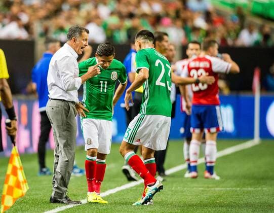 Mexico Head Coach Juan Carlos Osorio during the International Friendly Länderspiel Soccer Game between Mexico and Paraguay on Saturday May 28, 2016 at the Georgia Dome, in Atlanta, GA. Soccer 2016: Paraguay vs Mexico MAY 28 - ZUMAc04_