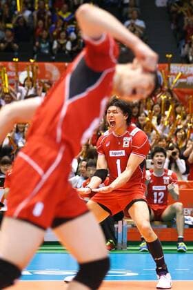 Kunihiro Shimizu (JPN), MAY 28, 2016 - Volleyball : Men s Volleyball World Final Qualification for the Rio de Janeiro Olympics 2016 match between Japan 3-1 Venezuela at Tokyo Metropolitan Gymnasium, Tokyo, Japan. NOxTHIRDxPARTYxSALES.  (ipha023742)
