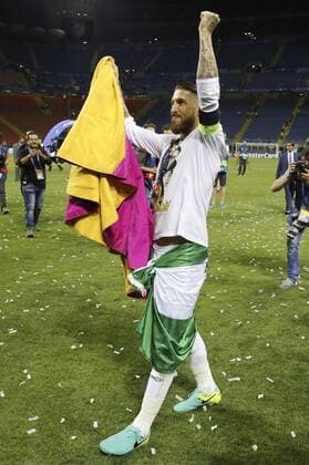Sergio Ramos beim UEFA Champions League Finalspiel Real Madrid vs Atletico Madrid (5:3) im San Siro Giuseppe-Meazza-Stadion. Mailand, 28.05.2016  Foto:xDyDxFotografosx xFuturexImage