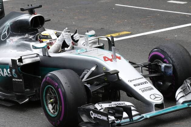 Formel 1, Lewis Hamilton gewinnt GP von Monaco Motorsports: FIA Formula One World Championship WM Weltmeisterschaft 2016, Grand Prix of Monaco, 44 Lewis Hamilton (GBR, Mercedes AMG Petronas Formula One Team), xHOCHxZWEIx