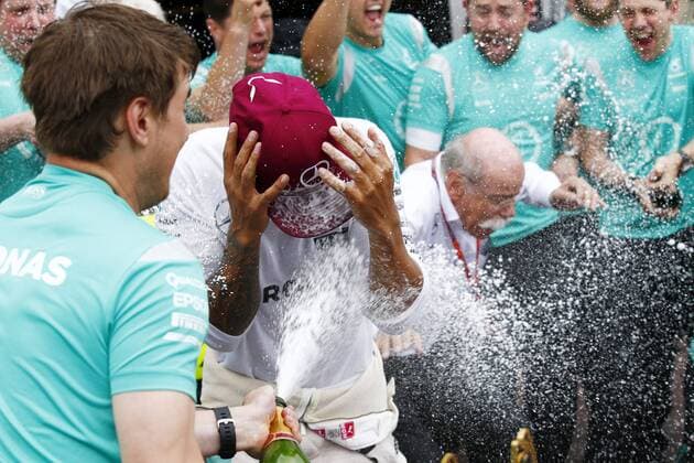 Formel 1, Lewis Hamilton gewinnt GP von Monaco Motorsports: FIA Formula One World Championship WM Weltmeisterschaft 2016, Grand Prix of Monaco, 44 Lewis Hamilton (GBR, Mercedes AMG Petronas Formula One Team), xHOCHxZWEIx