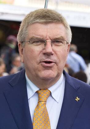 Monaco, Monte Carlo - May 29, 2016: FIA Formula One World Championship WM Weltmeisterschaft with IOC President Thomas Bach Monaco F1 Grand Prix