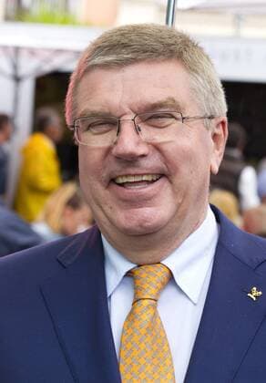 Monaco, Monte Carlo - May 29, 2016: FIA Formula One World Championship WM Weltmeisterschaft with IOC President Thomas Bach Monaco F1 Grand Prix
