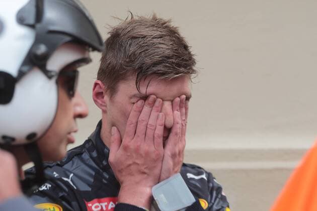 Formel 1, GP von Monaco, Ausfall von Max Verstappen Dutch Max Verstappen of Scuderia Toro Rosso pictured after a crash during the Formula 1 Australian Grand Prix race in Monaco, Sunday 29 May 2016. GEORGESxDExCOSTER  x04861337x