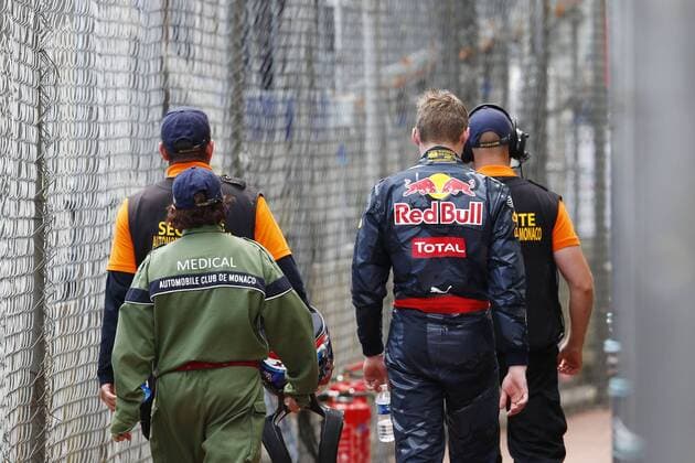 Formel 1, GP von Monaco, Ausfall von Max Verstappen Motorsports: FIA Formula One World Championship WM Weltmeisterschaft 2016, Grand Prix of Monaco, 33 Max Verstappen (NLD, Red Bull Racing), xHOCHxZWEIx