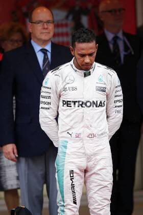 Formel 1, Lewis Hamilton gewinnt GP von Monaco Motorsports: FIA Formula One World Championship WM Weltmeisterschaft 2016, Grand Prix of Monaco, 44 Lewis Hamilton (GBR, Mercedes AMG Petronas Formula One Team), xHOCHxZWEIx