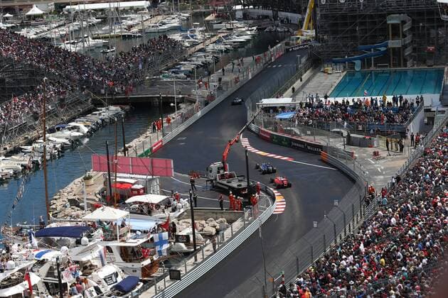 Formel 1, GP von Monaco, Impressionen Monaco Grand Prix, Monte Carlo 25 - 29 May 2016 29.05.2016 - Race, Sebastian Vettel (GER) Scuderia Ferrari SF16-H 