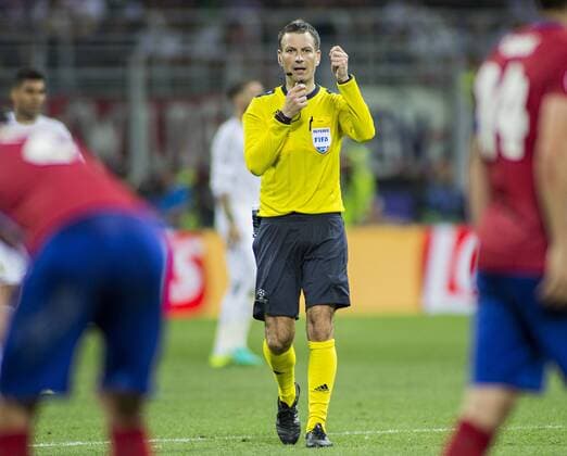 SR Mark Clattenburg (ENG) 28.05.2016, Mailand, Real MADRID VS. ATLETICO MADRID Â