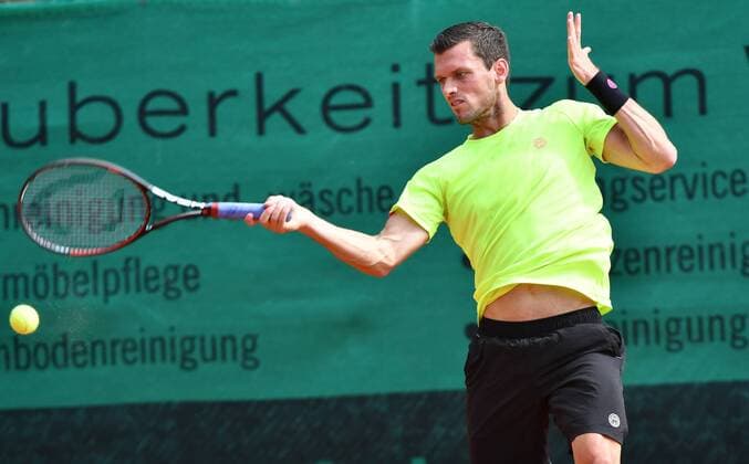 31.05.2016 - Tennis - ATP Tennis Herren Challenger Tour - Franken Challenge - Tournament Turnier - Männer Herren - - Tobias Kamke (Deutschland)