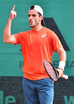 31.05.2016 - Tennis - ATP Tennis Herren Challenger Tour - Franken Challenge - Tournament Turnier - Männer Herren - - Thomas Fabbiano (Italien) - gestikuliert Geste