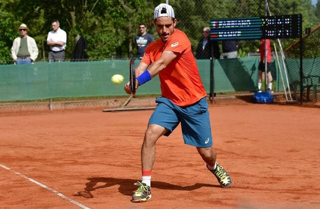 31.05.2016 - Tennis - ATP Tennis Herren Challenger Tour - Franken Challenge - Tournament Turnier - Männer Herren - - Thomas Fabbiano (Italien)
