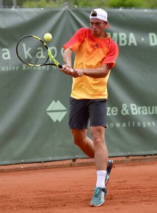 31.05.2016 - Tennis - ATP Tennis Herren Challenger Tour - Franken Challenge - Tournament Turnier - Männer Herren - - Maximilian Marterer (Deutschland)