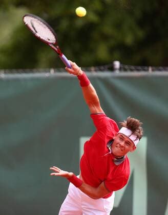 31.05.2016 - Tennis - ATP Tennis Herren Challenger Tour - Franken Challenge - Tournament Turnier - Männer Herren - JüRa - Daniel Masur (GER)