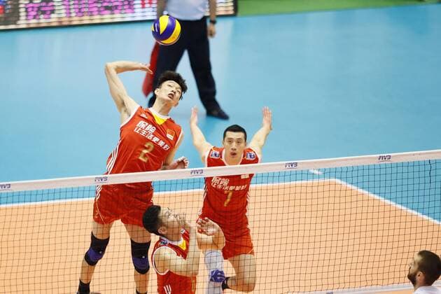 Yuan Chen (CHN), JUNE 1, 2016 - Volleyball : Men s Volleyball World Final Qualification for the Rio de Janeiro Olympics 2016 match between China 2-3 Poland at Tokyo Metropolitan Gymnasium, Tokyo, Japan. Noxthirdxpartyxsales  (qdwa047903)