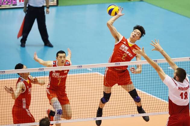 Yuan Chen (CHN), JUNE 1, 2016 - Volleyball : Men s Volleyball World Final Qualification for the Rio de Janeiro Olympics 2016 match between China 2-3 Poland at Tokyo Metropolitan Gymnasium, Tokyo, Japan. Noxthirdxpartyxsales  (qdwa047905)