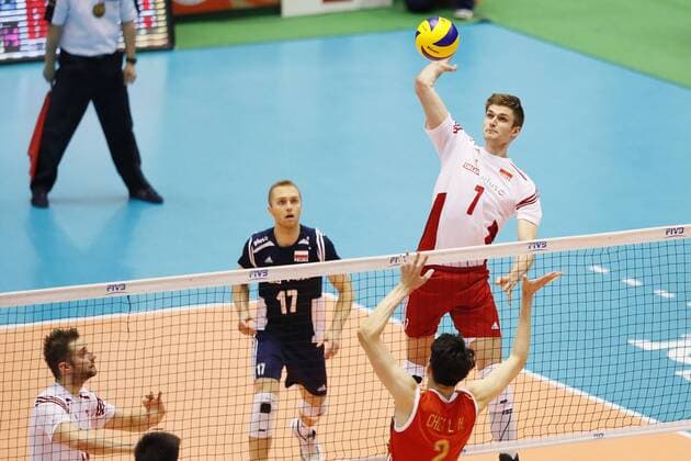 Klos Karol (POL), JUNE 1, 2016 - Volleyball : Men s Volleyball World Final Qualification for the Rio de Janeiro Olympics 2016 match between China 2-3 Poland at Tokyo Metropolitan Gymnasium, Tokyo, Japan. Noxthirdxpartyxsales  (qdwa047914)