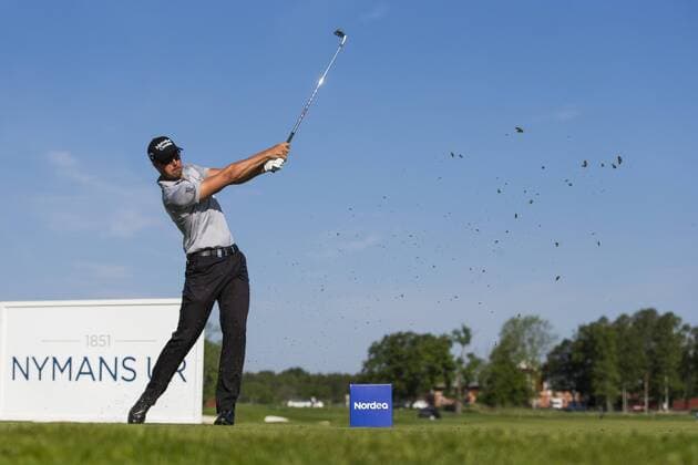 Golf, Nordea Masters, Tag 1 160602 Henrik Stenson, Sverige, under dag ett av golftävlingen Nordea Masters den 2 juni 2016 i Stockholm.  Copyright: ANDREASxLxERIKSSON BB160602AE015