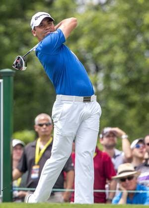 June 02 2016: Dublin, OH, USA: Jason Day tees off during the First Round of the Memorial Tournament presented by Nationwide at the Muirfield Village Golf Club. (Photo by Jason Mowry Icon Sportwire) GOLF: JUN 02 PGA Golf Herren - the Memorial Tournament presented by Nationwide - First Round Icon160602033 EDITORIAL USE ONLY