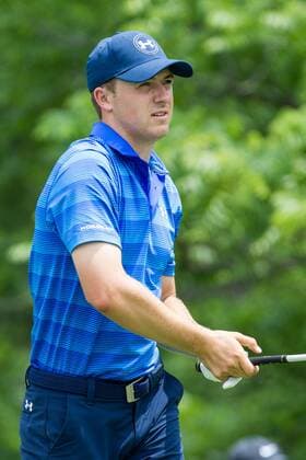 June 2, 2016: Jordan Spieth watches his tee shot on the nineth hole during the first round of the Memorial Tournament presented by Nationwide Insurance held at Muirfield Village Golf Club in Dublin, Ohio. (Photo by Scott W. Grau Icon Sportswire) GOLF: JUN 02 PGA Golf Herren - the Memorial Tournament presented by Nationwide - First Round Icon160602104 EDITORIAL USE ONLY