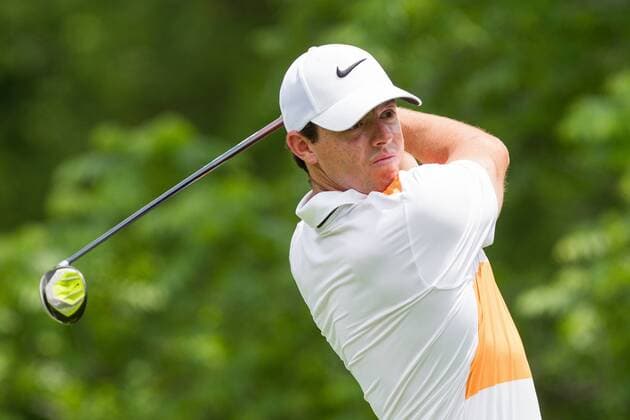 June 2, 2016: Rory McIlroy, of Northern Ireland, watches his tee shot on the nineth hole during the first round of the Memorial Tournament presented by Nationwide Insurance held at Muirfield Village Golf Club in Dublin, Ohio. (Photo by Scott W. Grau Icon Sportswire) GOLF: JUN 02 PGA Golf Herren - the Memorial Tournament presented by Nationwide - First Round Icon160602085 EDITORIAL USE ONLY