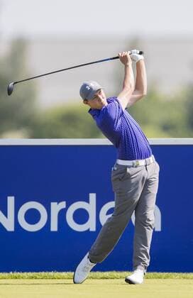 160603 Matthew Fritzpatrick, England under dag tva av golftävlingen Nordea Masters den 3 Juni 2016 i Stockholm.  Copyright: ANDREASxSANDSTRÖM BB160603BB004