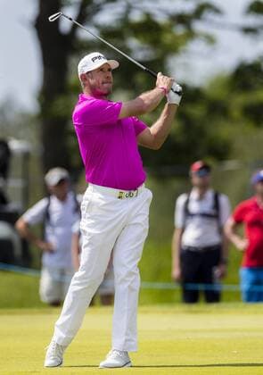 160603 Lee Westwood, England under dag tva av golftävlingen Nordea Masters den 3 Juni 2016 i Stockholm.  Copyright: ANDREASxSANDSTRÖM BB160603BB084