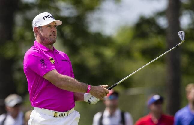 160603 Lee Westwood, England under dag tva av golftävlingen Nordea Masters den 3 Juni 2016 i Stockholm.  Copyright: ANDREASxSANDSTRÖM BB160603BB085