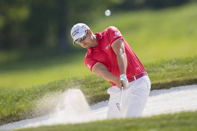 160603 Henrik Stenson, Sverige ur bunkern pa 10:e under dag tva av golftävlingen Nordea Masters den 3 Juni 2016 i Stockholm.  Copyright: ANDREASxSANDSTRÖM BB160603BB267