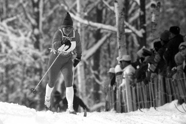 10km Damen Olympische Spiele Sapporo 1972, Christine Phillip (DDR)