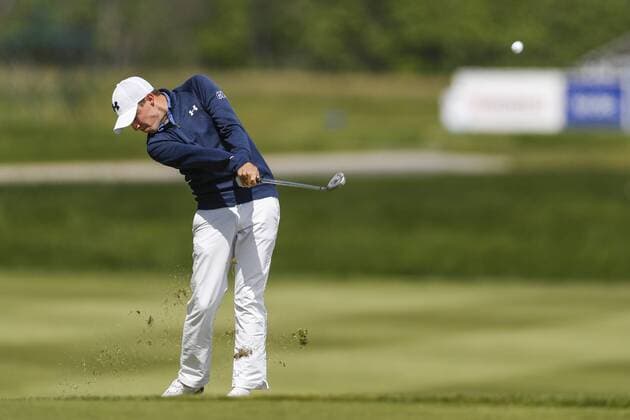160604 Matthew Fritzpatrick, England pa fjärde halet under dag tre av golftävlingen Nordea Masters den 4 Juni 2016 i Stockholm.  Copyright: ANDREASxSANDSTRÖM BB160604BB019