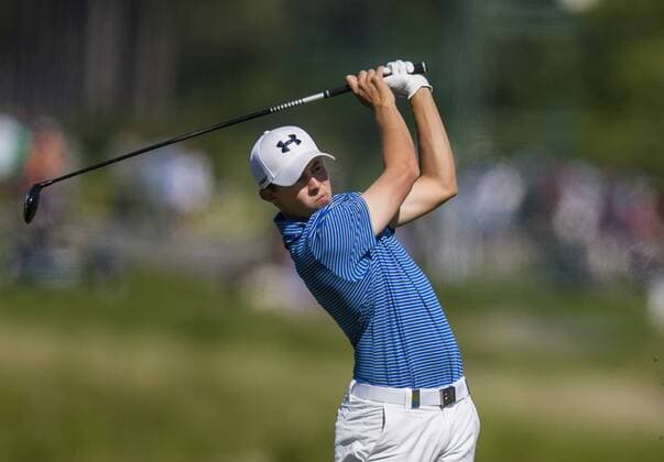 160604 Matthew Fritzpatrick, England under dag tre av golftävlingen Nordea Masters den 4 Juni 2016 i Stockholm.  Copyright: ANDREASxSANDSTRÖM BB160604BB064