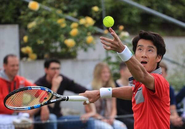 04.06.2016, Mercedes Cup Stuttgart, ATP Tennis Herren Tour, Tennis im Bild: Yuichi Sugita ( JPN )