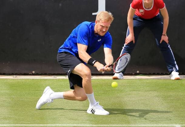 04.06.2016, Mercedes Cup Stuttgart, ATP Tennis Herren Tour, Tennis im Bild: Matthias Bachinger ( GER )