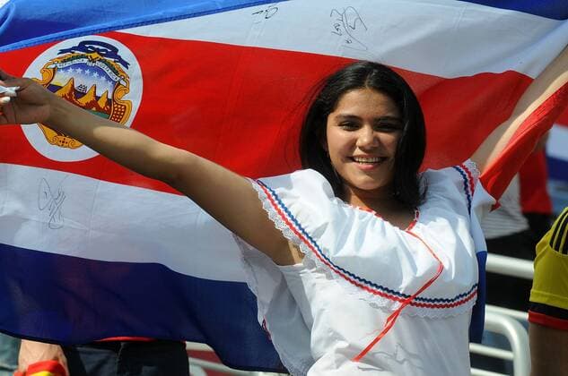 A supporter of Costa Rica national soccer team at the Camping World stadium in Orlando, Florida, US, 04 June 2016, before the match against Paraguay for the Copa America. Costa Rica Vs. Paraguay !ACHTUNG: NUR REDAKTIONELLE NUTZUNG!  SAN01 20160604-636006771914739715