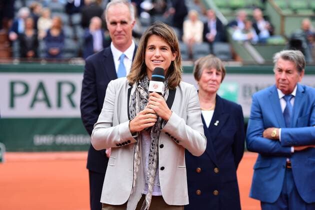 Tennis, Amelie Mauresmo wird in die Hall of Fame aufgenommen Amelie Mauresmo (FRA) TENNIS : Roland Garros 2016 - French Open - 04 06 2016 TennisMagazine 