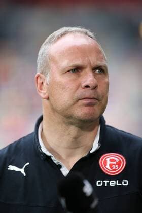Torwart-Trainer Oliver Reck (Fortuna Duesseldorf) beim Spiel Fortuna Duesseldorf vs. 1FC Kaiserslautern, 2. Bundesliga, Fussball, 11.05.2014 Duesseldorf Copyright: Hommesx Eibner-Pressefoto EP_mhs