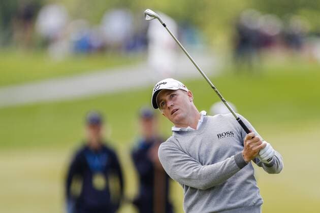 160605 Alex Noren, SWE - Tag 4 Nordea Masters den 5 Juni 2016 in Stockholm.  Copyright: ANDREASxSANDSTRÖM BB160605BB011