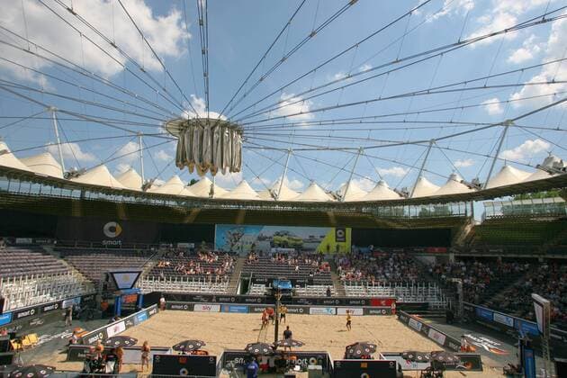 Beachvolleyball Smart Beach Tour Hamburg Rothenbaum 05.06.2016