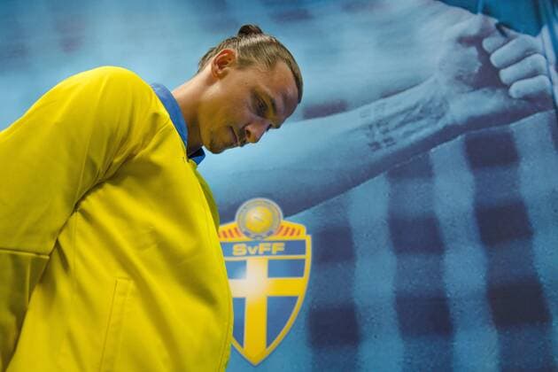 Euro 2016, Testspiel, Schweden - Wales 160605 Schwedens Zlatan Ibrahimovic - Wales den 5 juni 2016 i Stockholm.  Copyright: JOELxMARKLUND BB160605JM059