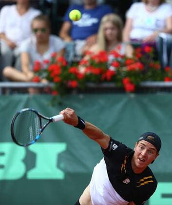 Tennis, Franken Challenge in Fürth 05.06.2016 - Tennis - ATP Tennis Herren Challenger Tour - Franken Challenge - Tournament Turnier - Männer Herren Finale - JüRa - Jan-Lennard Struff (Deutschland)